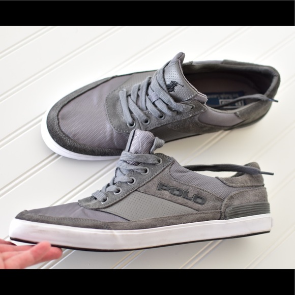 Polo by Ralph Lauren Gray Sneaker - Picture 3 of 16